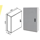 OEC SRL - OECN0ST0379 ARMADIO 850X1100X350 CON ZOCCOLO