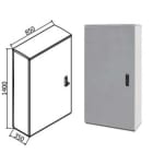 OEC SRL - OECN0ST0383/12 ARMADIO 850X1400X350 CON SERRATURA 12