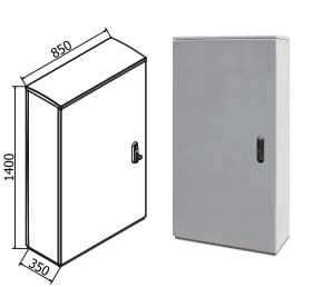 OEC SRL - OECN0ST0383/21 ARMADIO 850X1400X350 CON SERRATURA 21