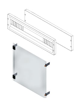 OEC SRL - OECN1ST0366 TELAIO FISSAGGIO SU FONDO ARMADI 550X540