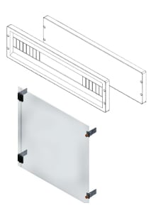 OEC SRL - OECN1ST0372 CONTROPORTA PER ARMADI 714X660