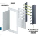 OEC SRL - OECN1ST0604 CONTROPORTA PER ARMADI SERIE ARE/M-B3