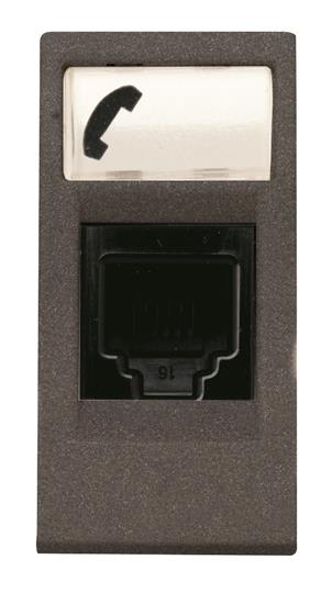 ABB SPA - ABBZ1120AN N2117.6 AN - Presa Telef. RJ12 con Cover