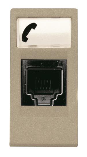 ABB SPA - ABBZ1120CV N2117.6 CV - Presa Telef. RJ12 con Cover