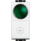 BTICINO - BTIN4038V LIGHT - PULSANTE 10A + PORTALAMPADA VERD