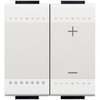 BTICINO - BTIN4410N Tastdimmer 0-10V 600Va 2-M Weiss