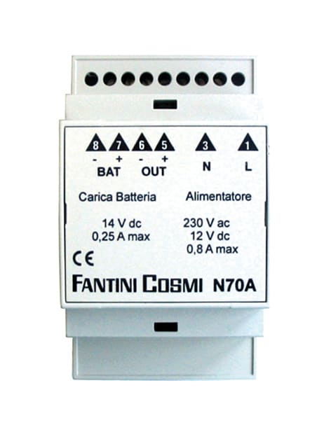 FANTINI COSMI SPA - FANN70A ALIMENTATORE STABILIZZATO CON CARICA BAT