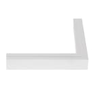ROSSINI - RSSNAE903B GIUNTO ANGOLARE IN ALLUMINIO 90? BIANCO PER NASHI