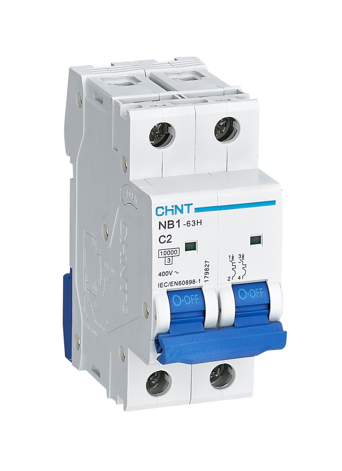 CHINT ITALIA INVESTM - CHT179827 NB1-63H/C2-2P-10 - INT MT 2P 2A CURVA C