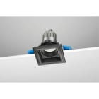 NOBILE ITALIA - NOBD1S/40/3K/B1 INC. FISSO QUAD. 8,5W 3K NE ON-OFF IT