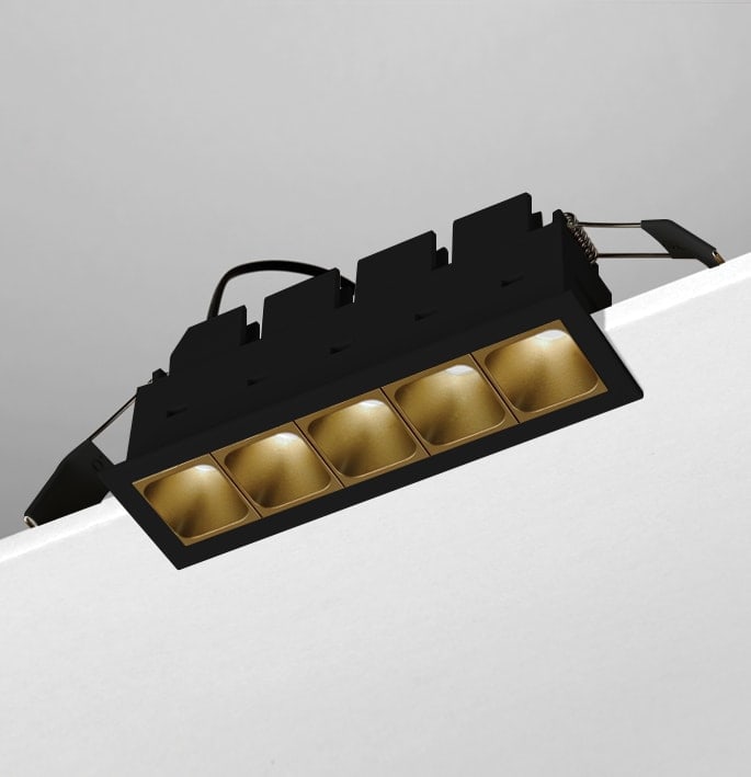 NOBILE ITALIA - NOBL05F/BCF/3K11/G2 INC. C/NE 11W L40 3K GD PUSH/DIM1-10V IT