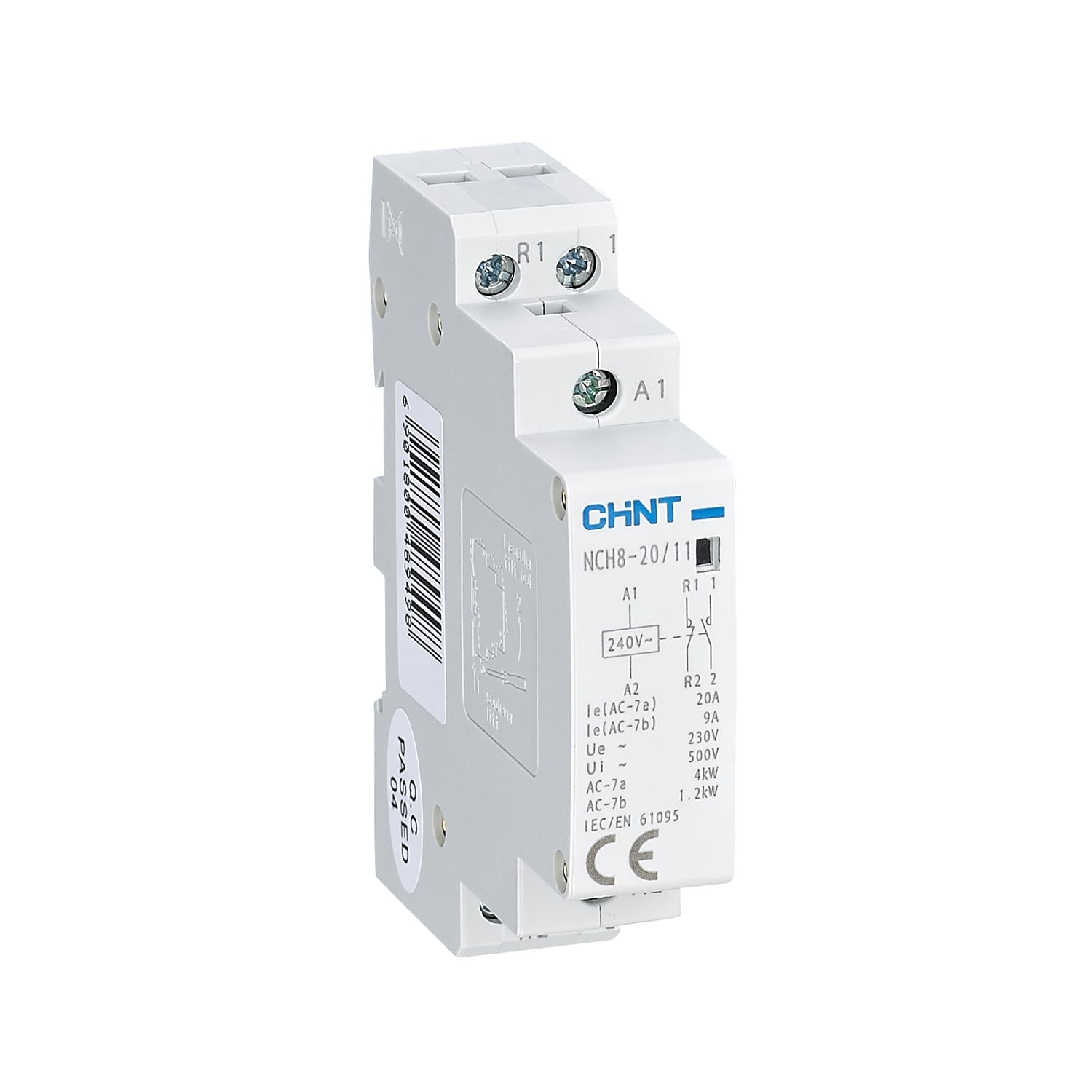 CHINT ITALIA INVESTM - CHT256063 NCH8-20.11/24 - CONT.MOD. 20A 1NA+1NC 24