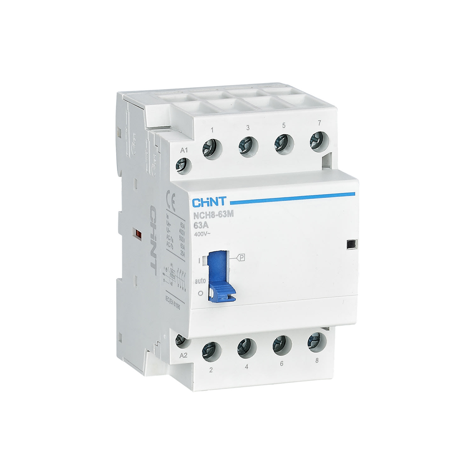 CHINT ITALIA INVESTM - CHT257517 NCH8-63M/22/230 - CONT.MOD. 63A 2NA+2NC