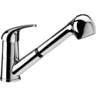 RUBINETTERIA PAFFONI - PFFND183CR MIX MONOFORO LAVELLO CON DOCCIA ESTRAIBL