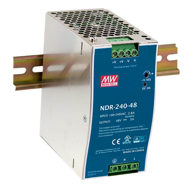 DIGIMAX SRL - DIXNDR-240-48 ALIMENTATORE DIN RAIL 48V 5A 480W