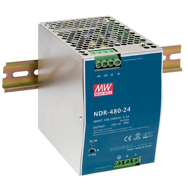 DIGIMAX SRL - DIXNDR-480-24 ALIMENTATORE DIN RAIL 24V 20A 480W