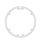 NICE SPA - NIC503.24315 KIT ADATT. TONDO 43 CON RILIEVI