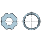 NICE SPA - NIC515.06000 ADATTATORE OTTAGONALE 60X(0.6-1) RUOTA +
