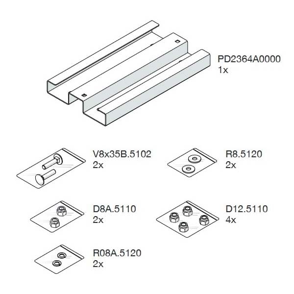 NICE SPA - NICCBIPLEC720 RETROFIT 2 > ROBUS 400/600/600 HS