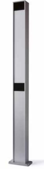 NICE SPA - NICPPH2 COPPIA DI COLONNINE ERA 80X60MM H1000MM