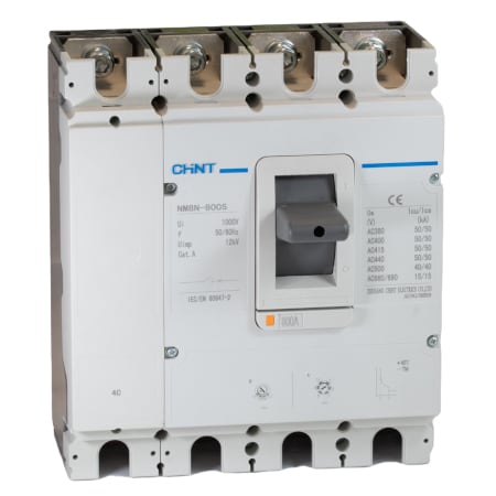 CHINT ITALIA INVESTM - CHT272937 NM8N-800S-800/4/24-INT SCAT MT 4P 800A 5