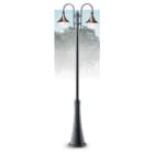 NOBILE ITALIA - NOB2034/09/06/NA LAMPIONE H 248 2 LUCI LAMPARA RAME