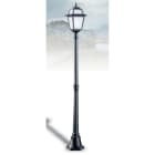 NOBILE ITALIA - NOB2058/07/NE/SAT LAMPIONE H 177 8 VETRI PICCOL NE DIF.SAT