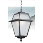 NOBILE ITALIA - NOB2081/01/NE/SAT LAMPADA C/CATENA 8 V. GRANDE NE DIF.SAT