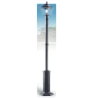 NOBILE ITALIA - NOB3104/68/NA LAMPIONE H 220 1 LUCE QUADRA ANTRAC.