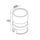 NOBILE ITALIA - NOBC/CASSA 211INOX C/CASSA X ART. 210 - 211 INOX