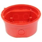 NOTIFIER ITALIA SR - NOTBRR SIRENA INDIR BASE DA MURO PROFONDA ROSSA