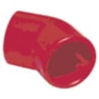 NOTIFIER ITALIA SR - NOTFAA-E25-45R CURVA A 45? IN ABS DI COLORE ROSSO 21MM
