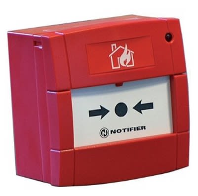 NOTIFIER ITALIA SR - NOTM5ARP02SGN02601 PUL. IND. ROTT. VETRO ISO. ROSSO