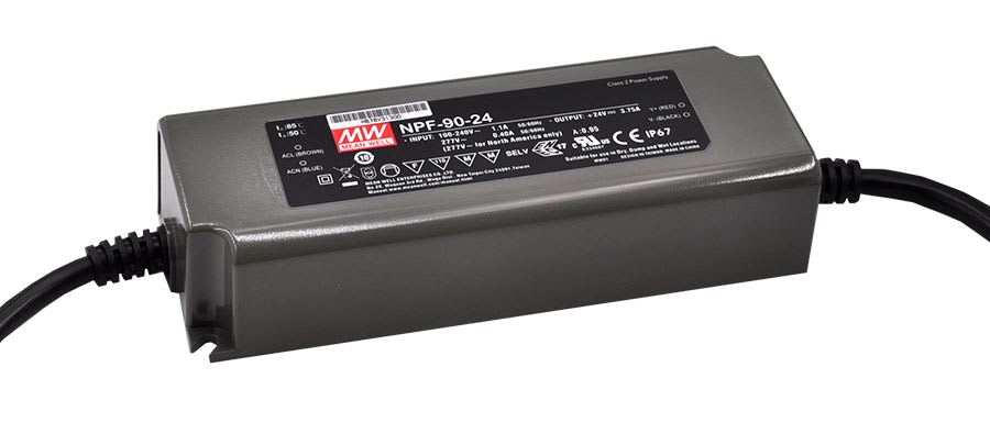 DIGIMAX SRL - DIXNPF-90-24 DRIVER LED 24V 90W IP67 PFC 90-305V