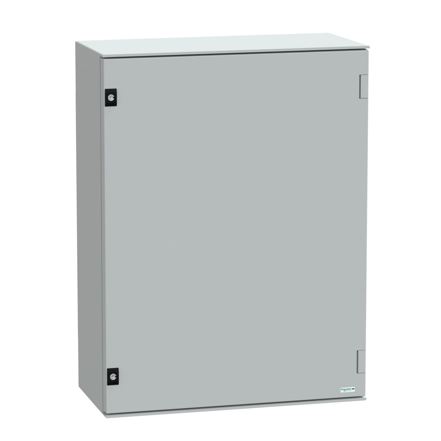 SCHNEIDER ELECTRIC - SNRNSYPLM86G Cassetta in poliestere montata a parete, PanelSeT PLM, porta piena, 847x636x300mm, IP66, IK10, RAL 7035