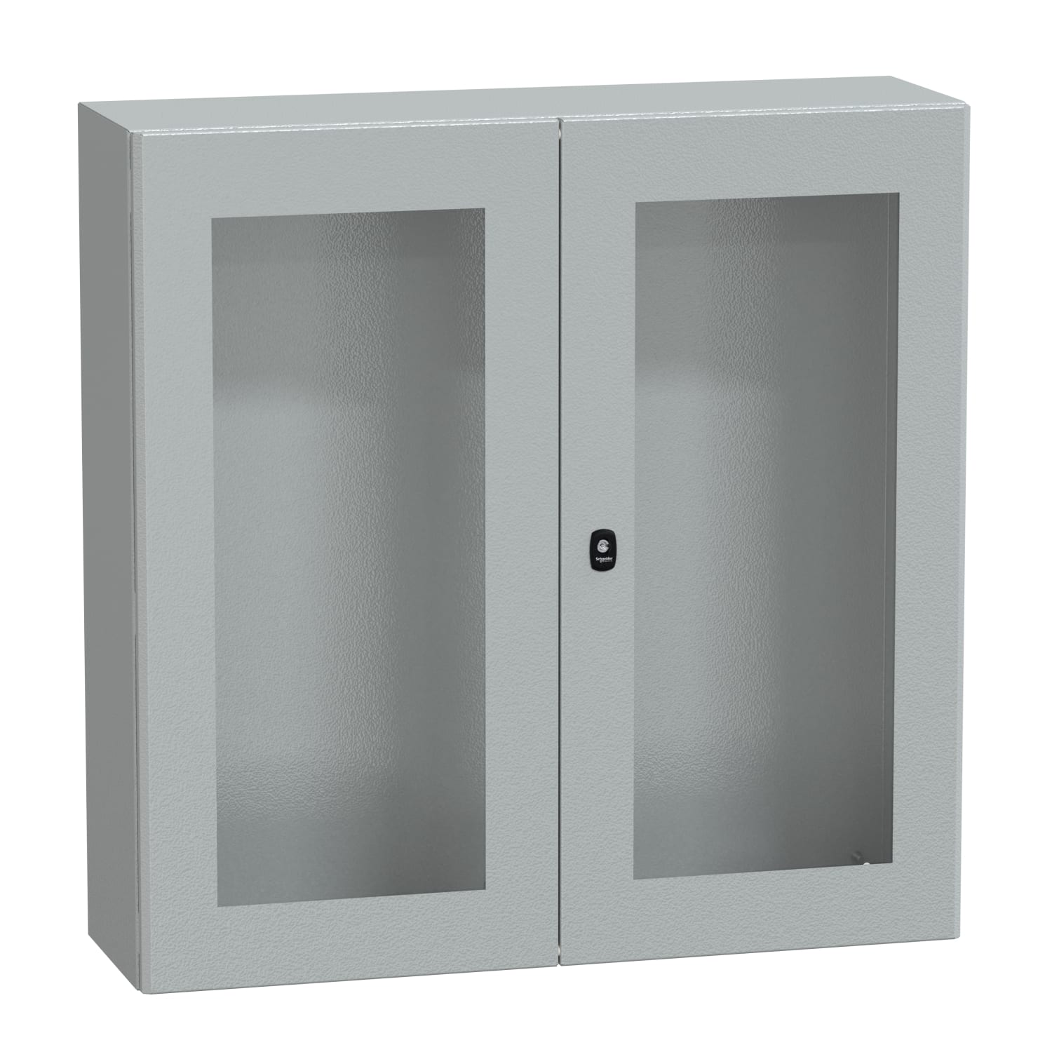 SCHNEIDER ELECTRIC - SNRNSYS3D101030DT Cassetta in acciaio montata a parete, PanelSeT S3D, porta trasparente doppia senza piastra 1000x1000x300, IP55, IK08