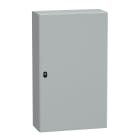 SCHNEIDER ELECTRIC - SNRNSYS3D10625P Cassetta in acciaio montata a parete, PanelSeT S3D, porta piena, con piastra di montaggio, 1000x600x250mm, IP66, IK10