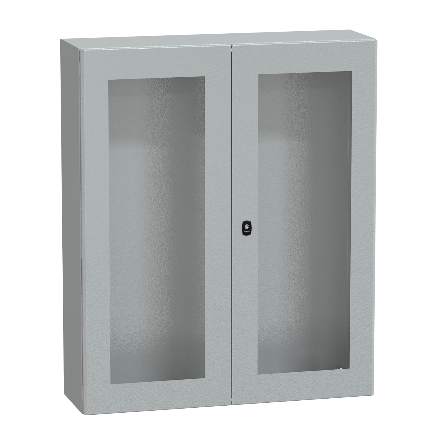 SCHNEIDER ELECTRIC - SNRNSYS3D121030DT Cassetta in acciaio montata a parete, PanelSeT S3D, porta trasparente doppia senza piastra 1200x1000x300, IP55, IK08