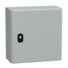 SCHNEIDER ELECTRIC - SNRNSYS3D3315 Cassetta in acciaio montata a parete, PanelSeT S3D, porta piena senza piastra 300x300x150 mm, IP66, IK10