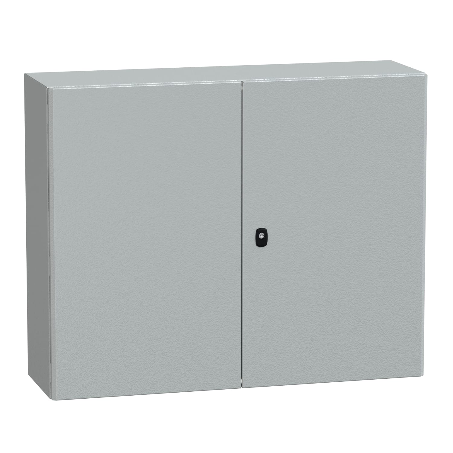 SCHNEIDER ELECTRIC - SNRNSYS3D81030D Cassetta in acciaio montata a parete, PanelSeT S3D, porta piena senza piastra 800x1000x300, IP55, IK10