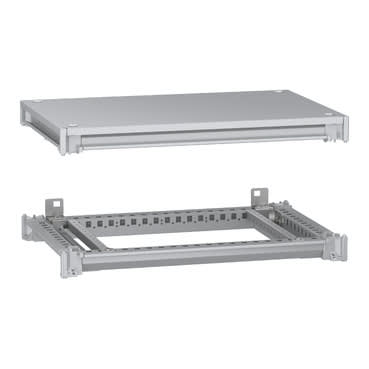 SCHNEIDER ELECTRIC - SNRNSYSFNC64 Telaio inferiore e superiore, PanelSeT SFN, per armadio elettrico L 600 P400mm, tetto incluso