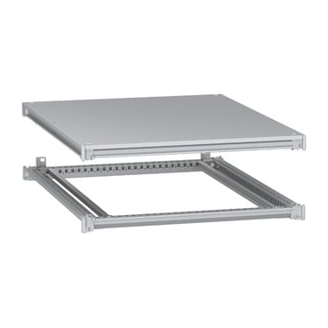 SCHNEIDER ELECTRIC - SNRNSYSFNC810 Telaio inferiore e superiore, PanelSeT SFN, per armadio elettrico L 800 P1000mm, tetto incluso