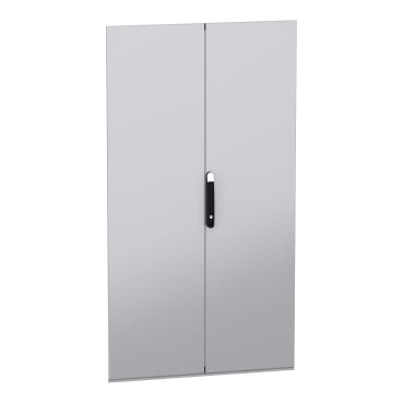 SCHNEIDER ELECTRIC - SNRNSYSFND18102D Porta piena doppia, PanelSeT SFN, PanelSeT SM, per armadio elettrico H1800 W1000mm