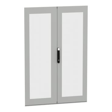 SCHNEIDER ELECTRIC - SNRNSYSFND18122DT Porta trasparente doppia, PanelSeT SFN, PanelSeT SM, per armadio elettrico H1800 W1200mm