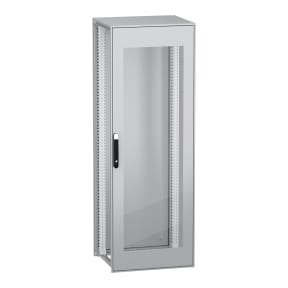 SCHNEIDER ELECTRIC - SNRNSYSFPN20760TG Armadio elettrico modulare a pavimento, Prismaset HD, acciaio decarbonizzato, porta trasparente, 2000x700x600mm, IP55