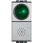 BTICINO - BTINT4038V LIGHT TECH - PULSANTE + PORTALAMP VERDE