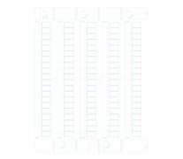 CABUR SRL - CBRNU08510NIV CNU/8/51/NI/V T.100 TESS. NUM.NI V