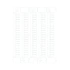 CABUR SRL - CBRNU08510PE CNU/8/51/PE TAB.100 TESSERE PE