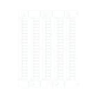 CABUR SRL - CBRNU08510U1V CNU/8/51/U1/V TAB.100 TESSERE U1 V