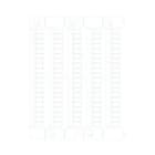 CABUR SRL - CBRNU08510U2 CNU/8/51/U2 TAB.100 TESSERE U2